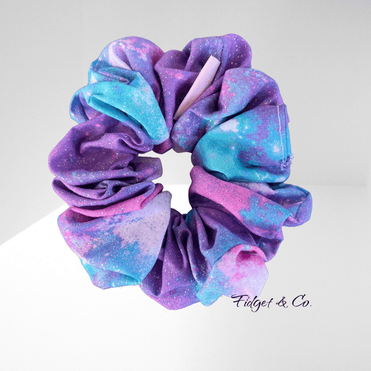 Scrunchies - Tie Dye Sparkle - Fidget & Co.
