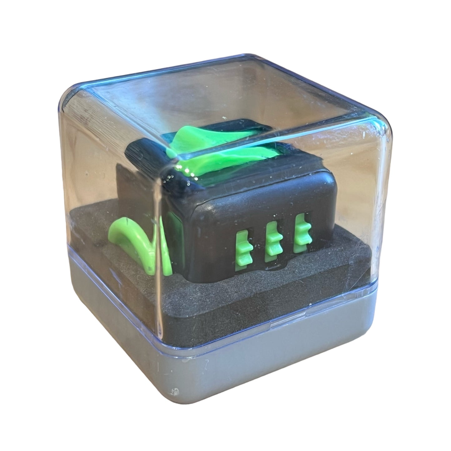 6 Sided Fidget Cube with Protective Display/Case