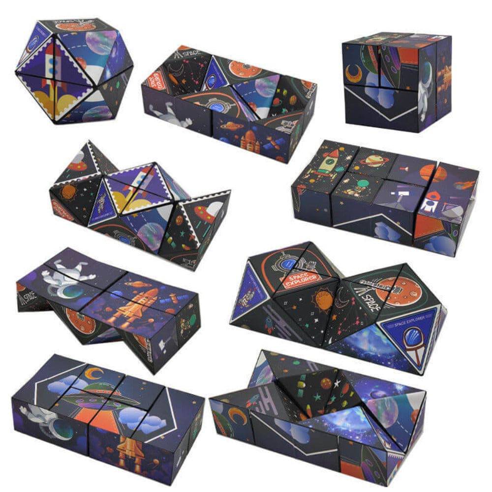 Infinity 3D Changeable Shape Shifting Origami Cube
