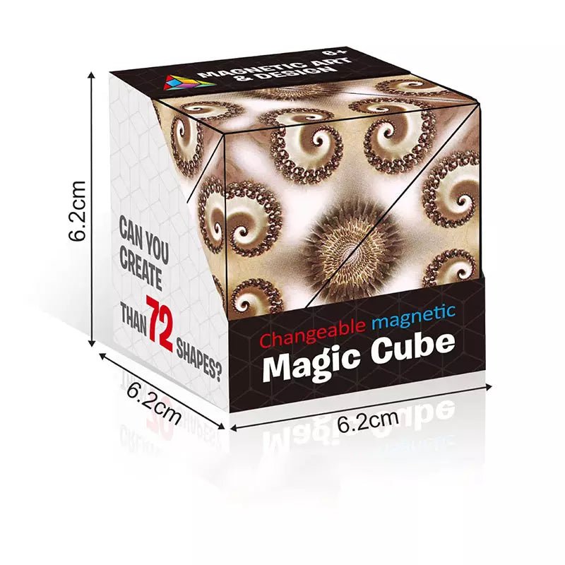 3D Changeable Magnetic Shape Shifting Magic Cube - Shashibo - Fidget & Co.