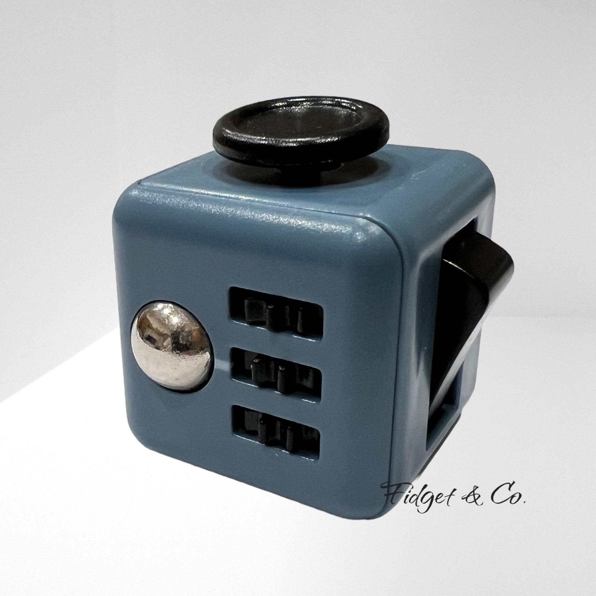 6 Way Fidget 6 Sided Fidget Cube with Protective Display/Case – Fidget & Co.