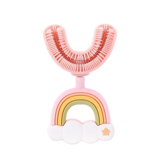 Rainbow U-Shaped Sensory Toothbrush - Toddler - Children / Adults - Fidget & Co.