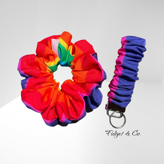 Pride & Prejudice Collection - Scrunchie & Wristlet Combo - Fidget & Co.