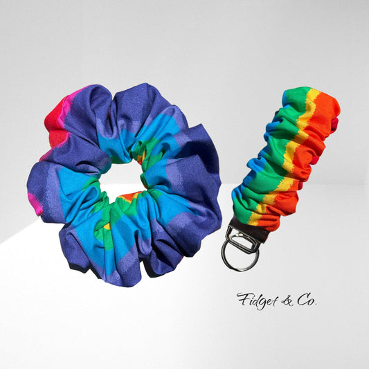 Pride & Prejudice Collection - Scrunchie & Wristlet Combo - Fidget & Co.