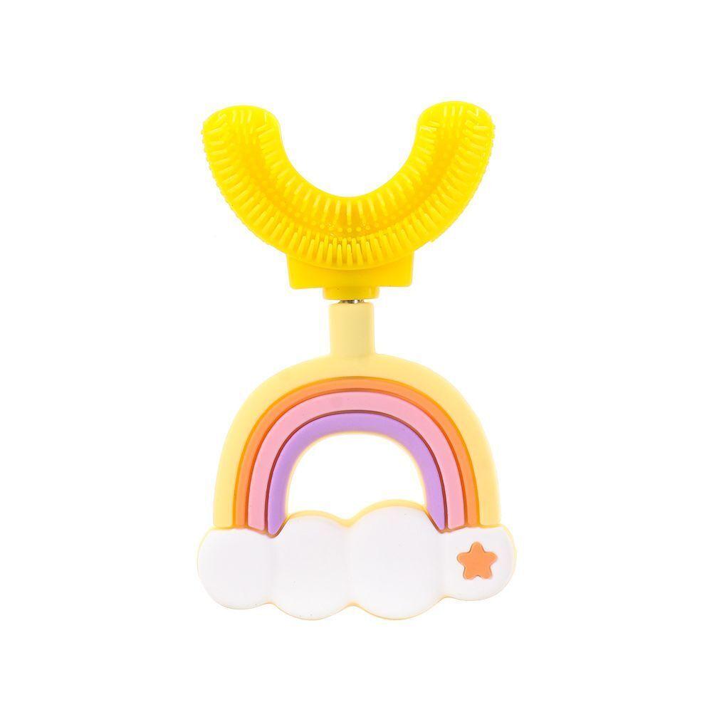 Rainbow U-Shaped Sensory Toothbrush - Toddler - Children / Adults - Fidget & Co.