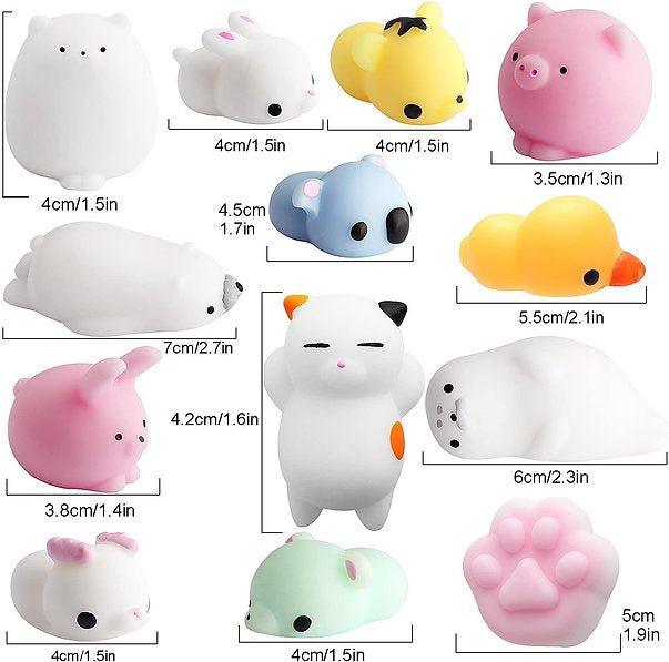 Mochi Squishies (Pack of 5) - Fidget & Co.