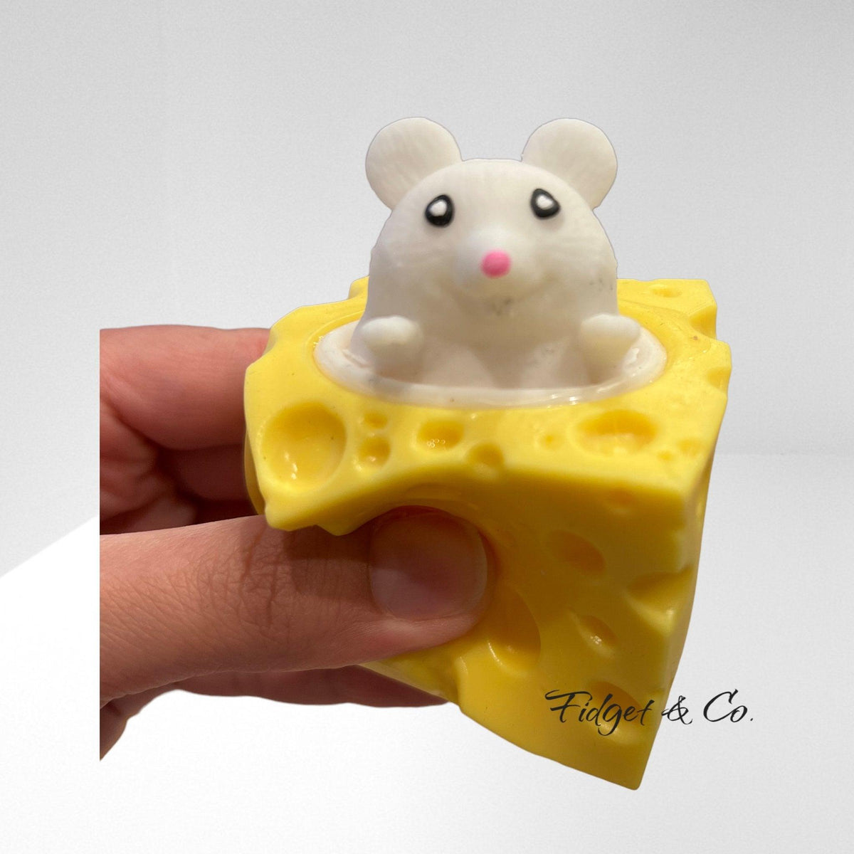 Mouse in Cheese Stress Relief Fidget Toy β Fidget & Co.