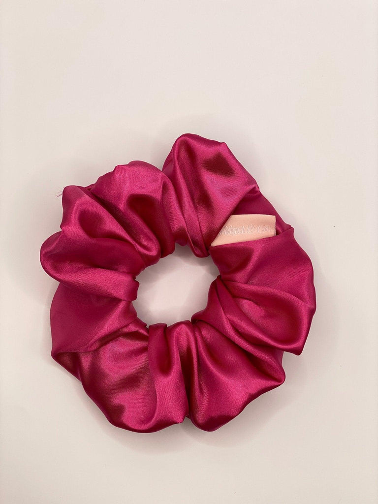 Scrunchie - Satin Pink - Fidget & Co.