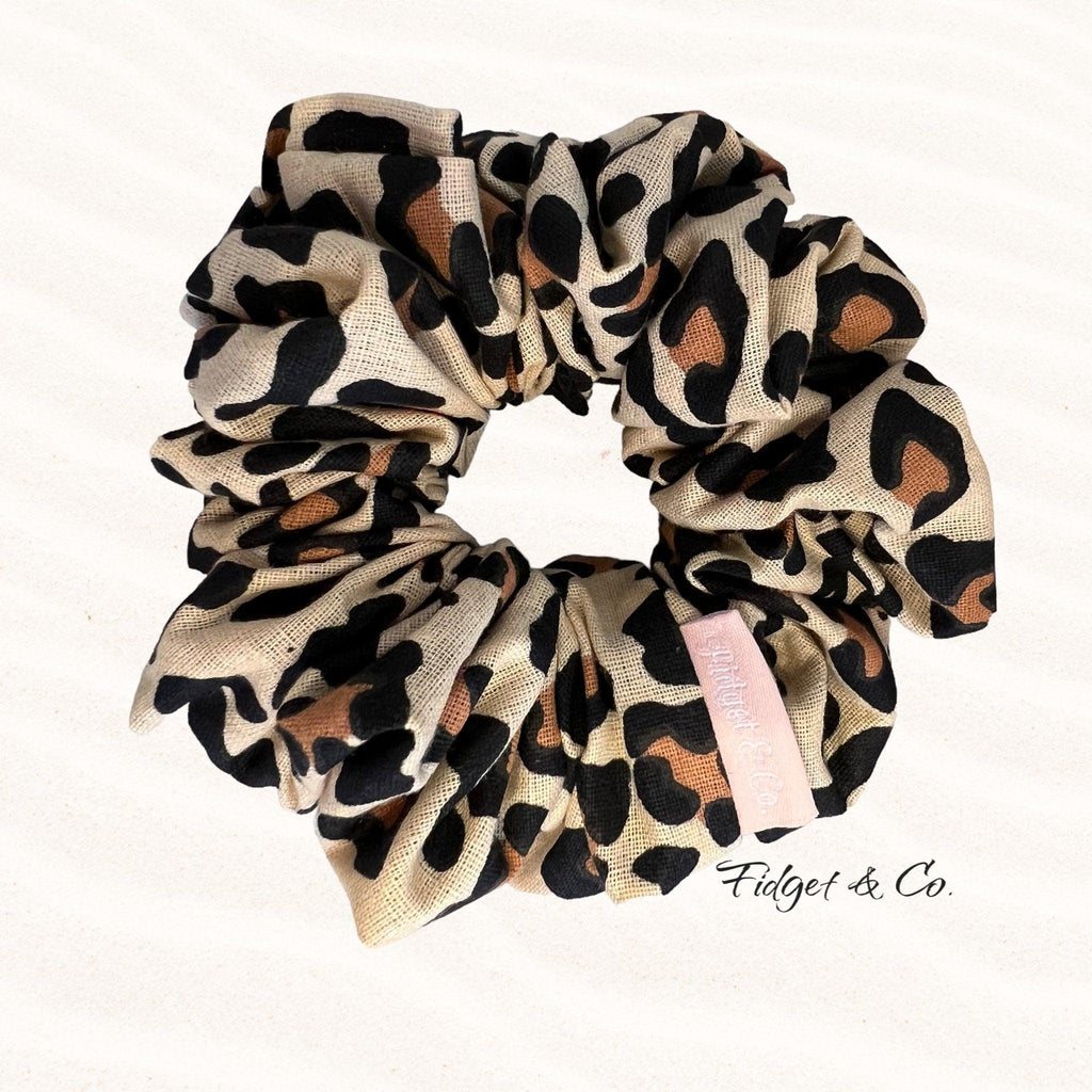 Scrunchies - Leopard - Fidget & Co.