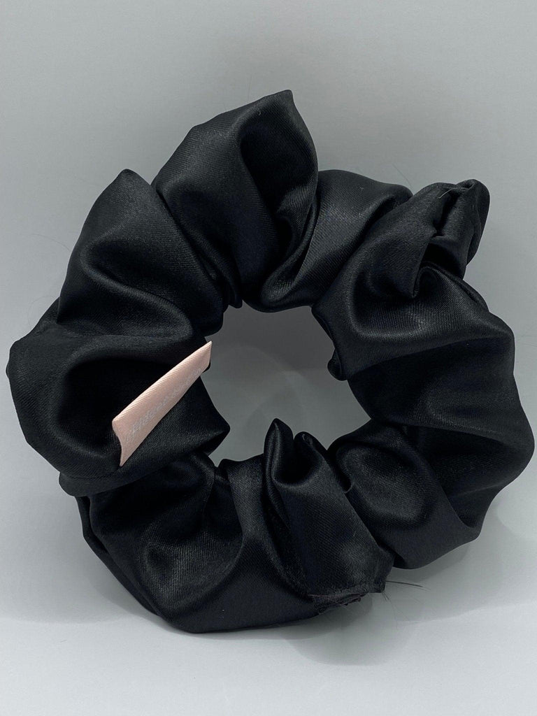 Scrunchies - Satin Black - Fidget & Co.