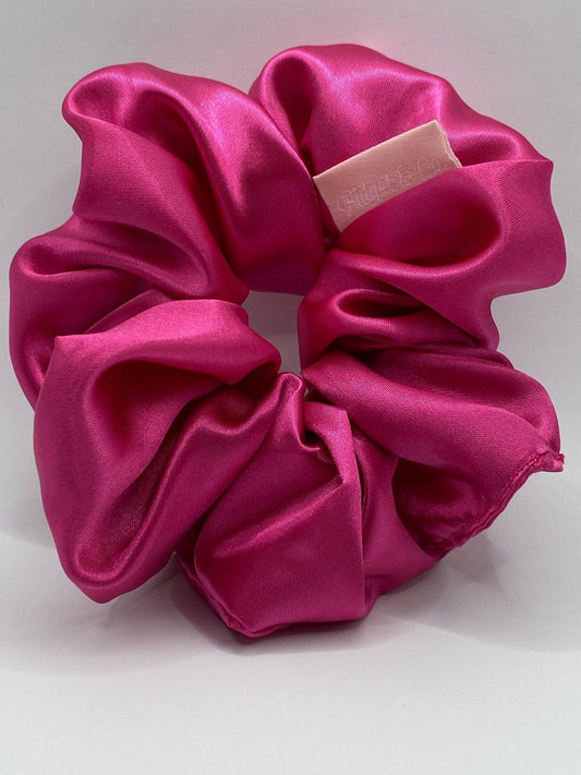 Scrunchies - Satin Pink - Fidget & Co.