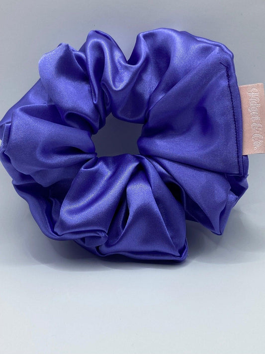 Scrunchies - Satin Purple - Fidget & Co.