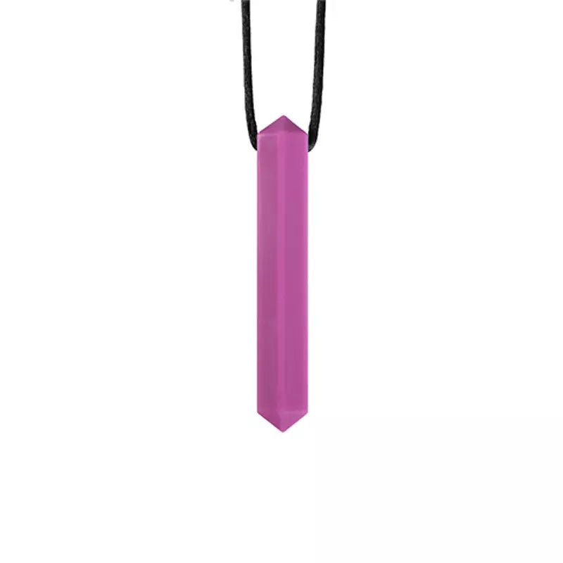 Sensory Crystal shaped Chewelry Silcone Pendant Necklace - Fidget & Co.