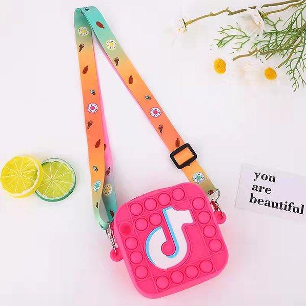 TikTok Handbag POP IT with Shoulder Strap - Fidget & Co.